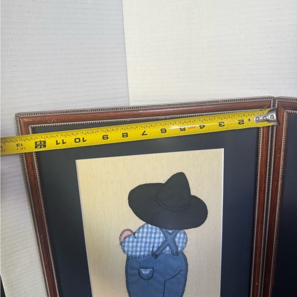 Framed Country Boy and Girl Art - Picture 7 of 9